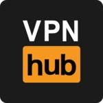 Logo of VPNhub android Application 